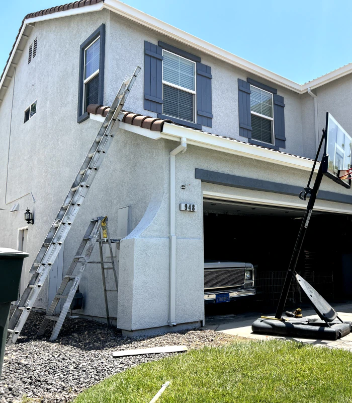 service stucco repair work